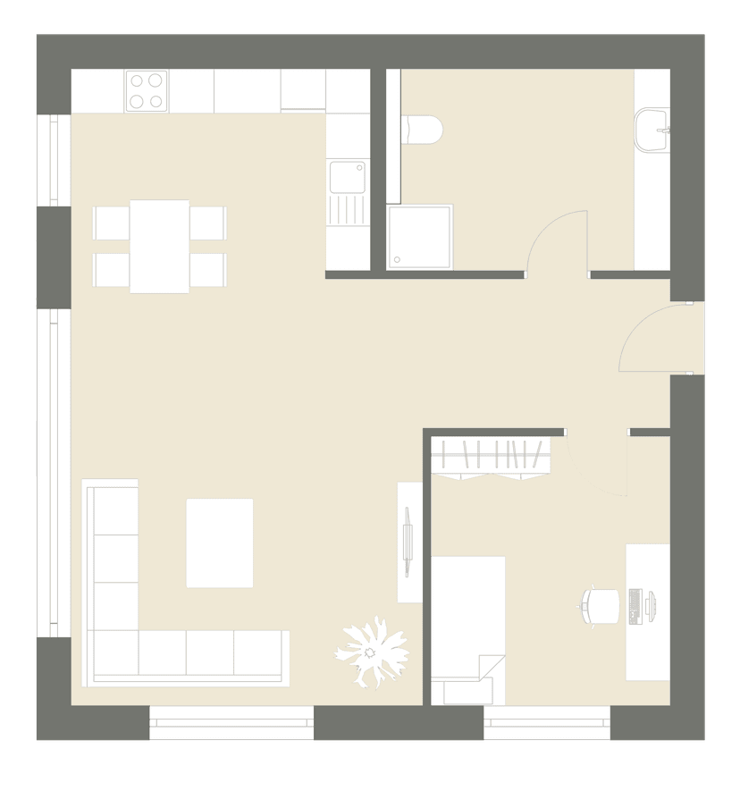 Individuelle Grundrisse Beispiel