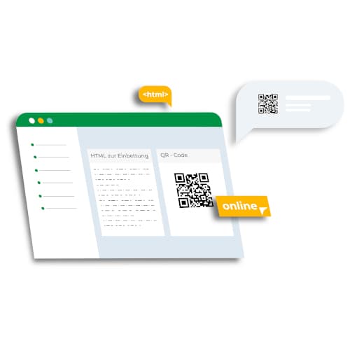 Beispielansicht eines Layouts von einer Webseite